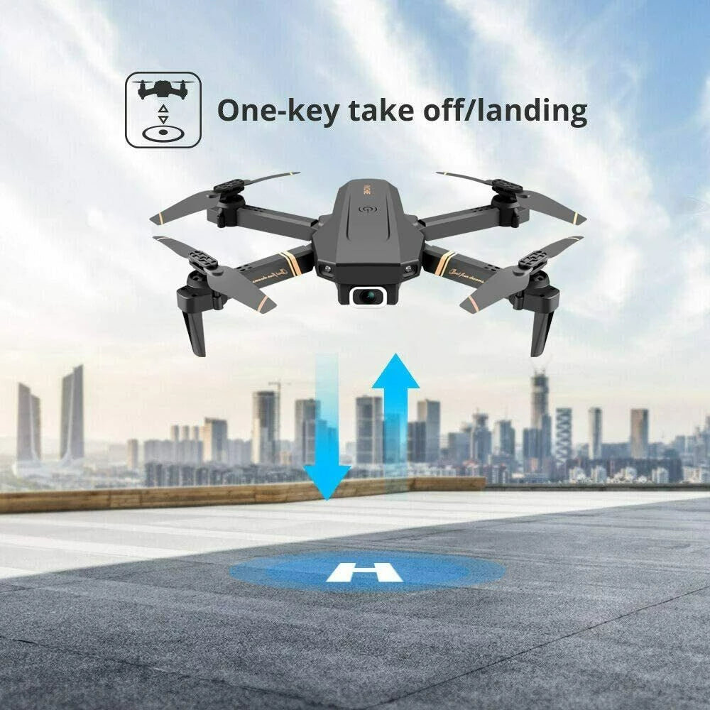 Aerial Vision | WIFI FPV Drone with Dual 4K Camera & Foldable Design | Compact Quadcopter for Stunning Aerial Photography 1