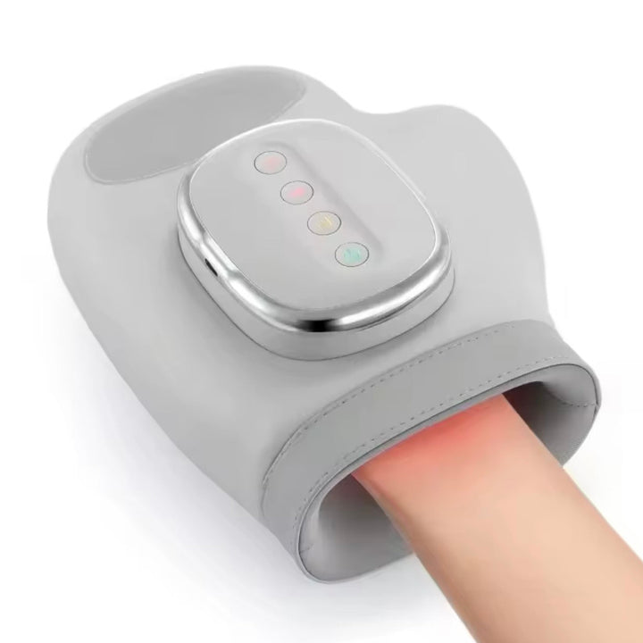 Air Compression Hand Massager | Heat Function | 3 Modes &amp; 5 Intensity Levels | 2000mAh Rechargeable
