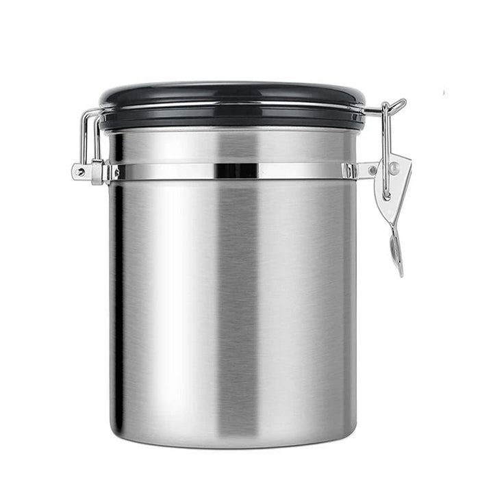 Airtight Coffee Container CO2 Valve Storage Canister with Scoop 11