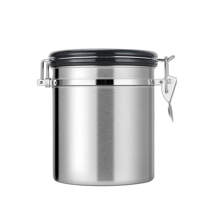 Airtight Coffee Container CO2 Valve Storage Canister with Scoop 13