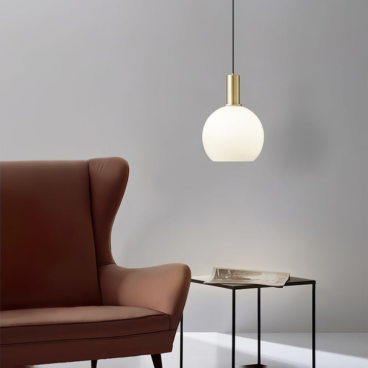 Glass Pendant Ceiling Light E27 Fitting Adjustable Cord 5
