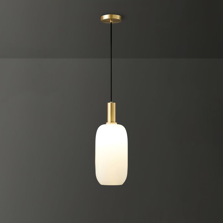 Glass Pendant Ceiling Light E27 Fitting Adjustable Cord 12