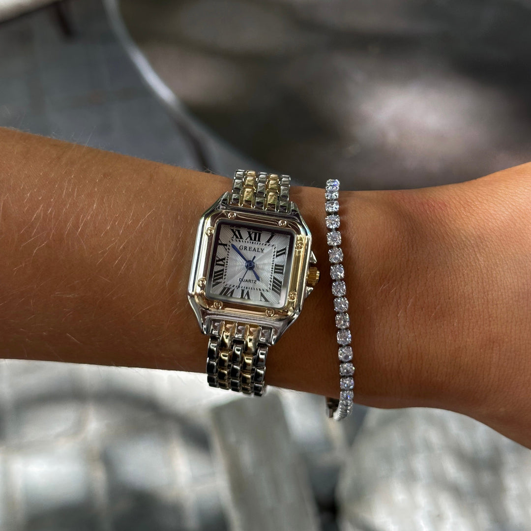 Analog Watch | Vintage Design | Stainless Steel | Quartz Movement | 30M Water Resistant | 40mm