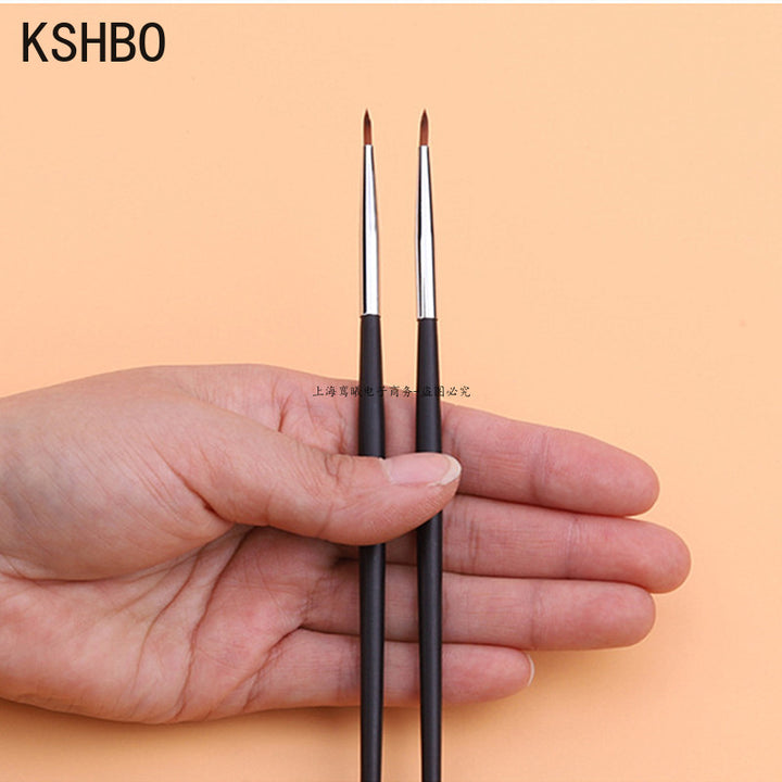 Angled Eyebrow Brush Set for Women | 2-Piece Synthetic Bristle Brushes | Precise Brows &amp; Clean Eyeliner Edges Daily