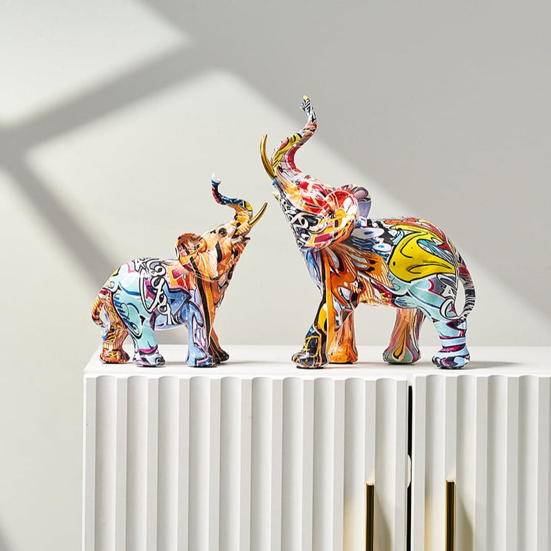 Animal Sculpture - Elephant Garden Ornaments 0