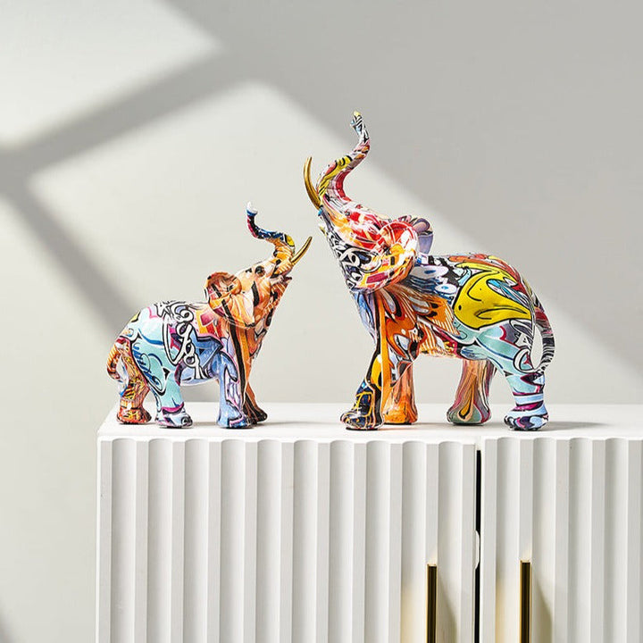 Animal Sculpture - Elephant Garden Ornaments 0