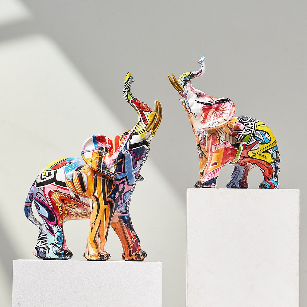 Animal Sculpture - Elephant Garden Ornaments 1