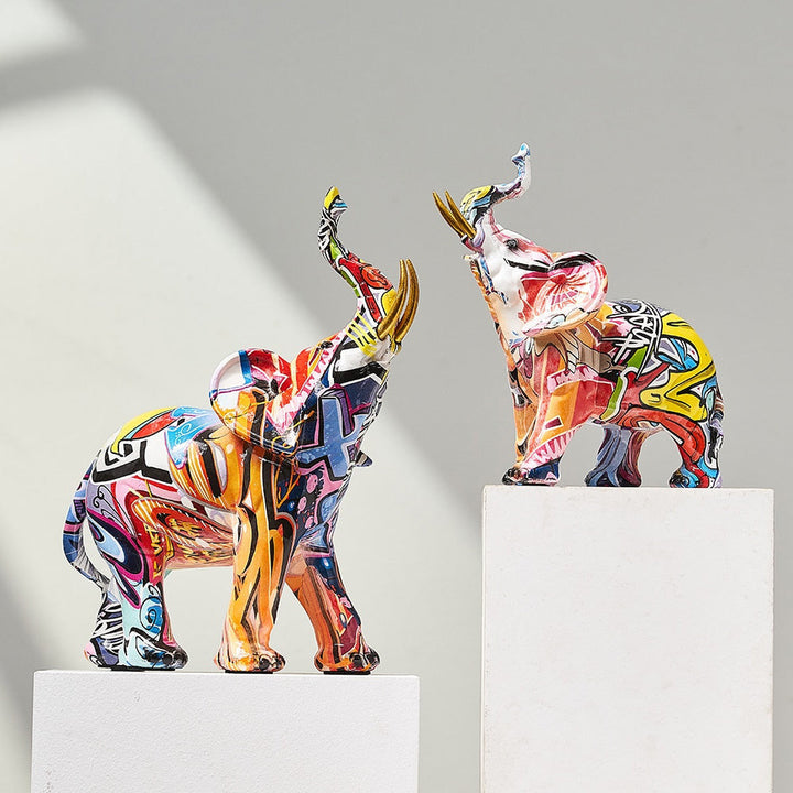 Animal Sculpture - Elephant Garden Ornaments 1
