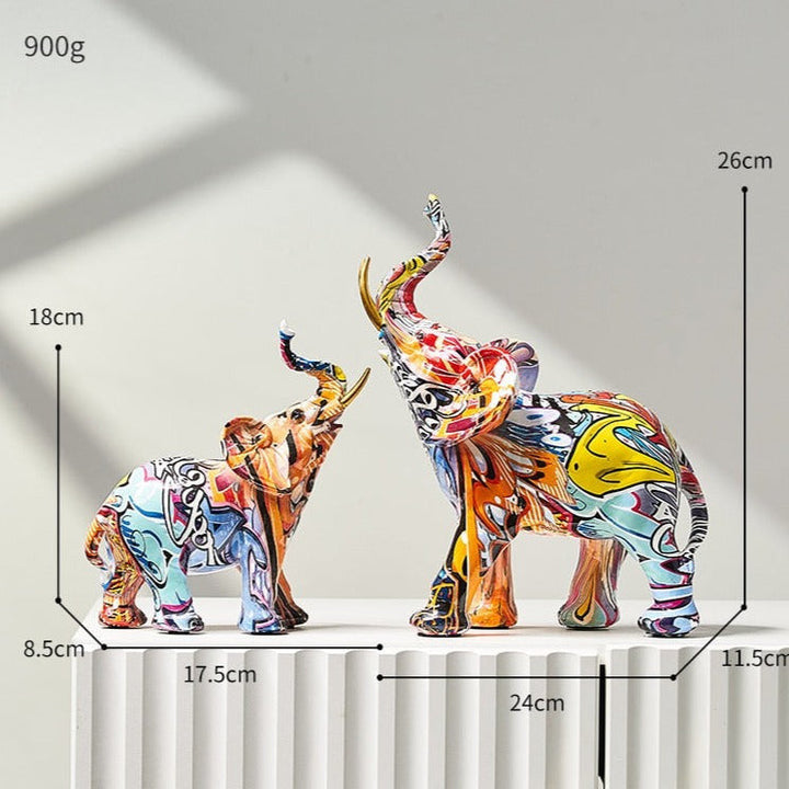 Animal Sculpture - Elephant Garden Ornaments 3