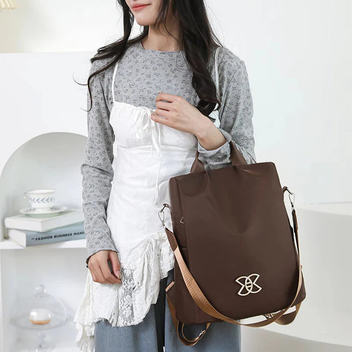 Anti-Theft Backpack | Large Capacity Water-Resistant Nylon Travel Bag