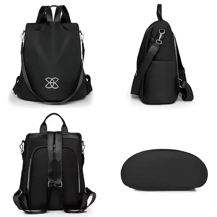 Anti-Theft Backpack | Large Capacity Water-Resistant Nylon Travel Bag