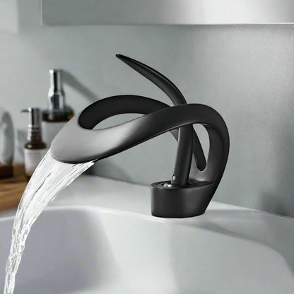 ArtZ Collection | Bathroom Faucet with Premium Brass Finish | Elegant Matte Gold Design for Luxurious Style 2