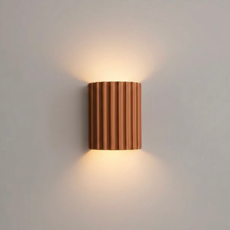 ArtisanGlow artistic resin wall sconce with elegant LED lighting