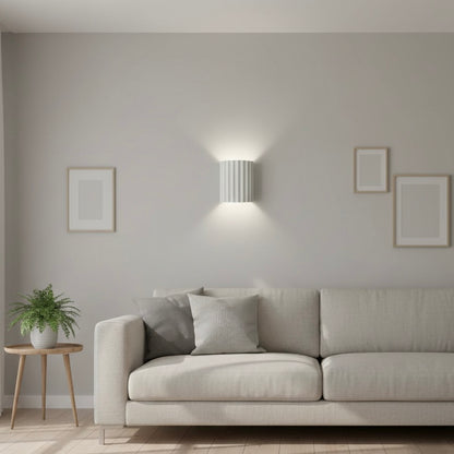ArtisanGlow artistic resin wall sconce with elegant LED lighting