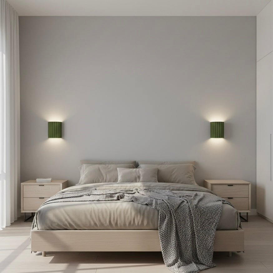 ArtisanGlow artistic resin wall sconce with elegant LED lighting