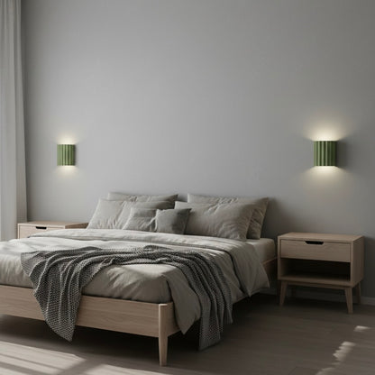 ArtisanGlow artistic resin wall sconce with elegant LED lighting