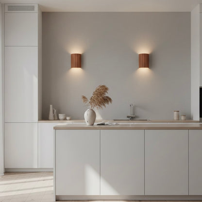 ArtisanGlow artistic resin wall sconce with elegant LED lighting