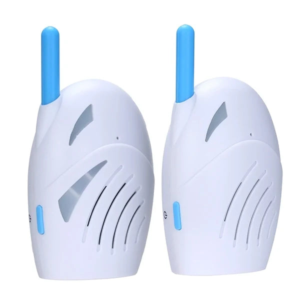 Audio Baby Monitor Wireless Walkie-Talkie | 32-Channel Two-Way Radio | Vox Mode, 400m Range, Light Indicator, 6 AAA Battery