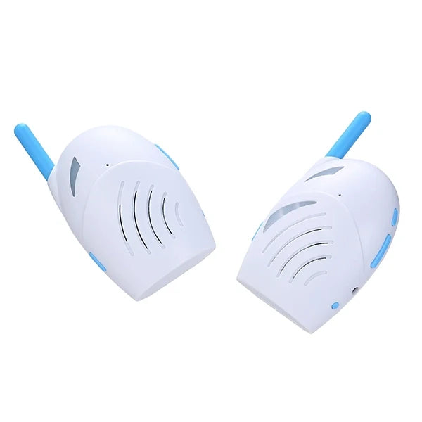 Audio Baby Monitor Wireless Walkie-Talkie | 32-Channel Two-Way Radio | Vox Mode, 400m Range, Light Indicator, 6 AAA Battery