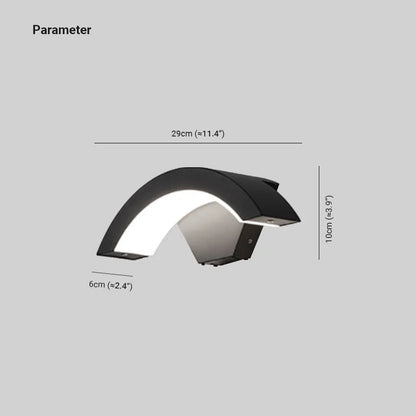 AureliaGlow | Modern Durable Outdoor Wall Lantern with Motion Sensor 3