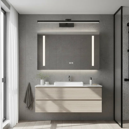 Modern waterproof LED wall light with acrylic diffuser