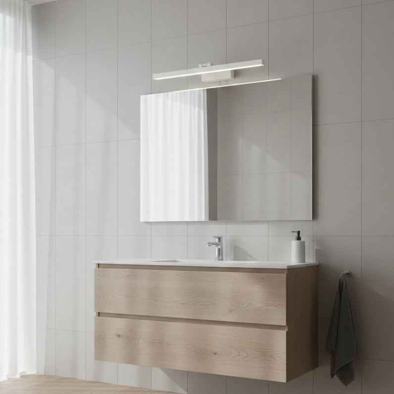 Modern waterproof LED wall light with acrylic diffuser