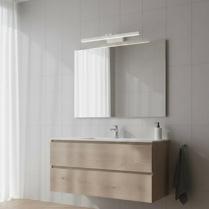 Modern waterproof LED wall light with acrylic diffuser