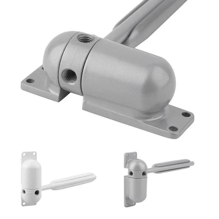 Automatic Door Closer | Quiet Cushioned Closing Mechanism | Reduces Drafts, Noise &amp; Energy Loss in Home Interiors