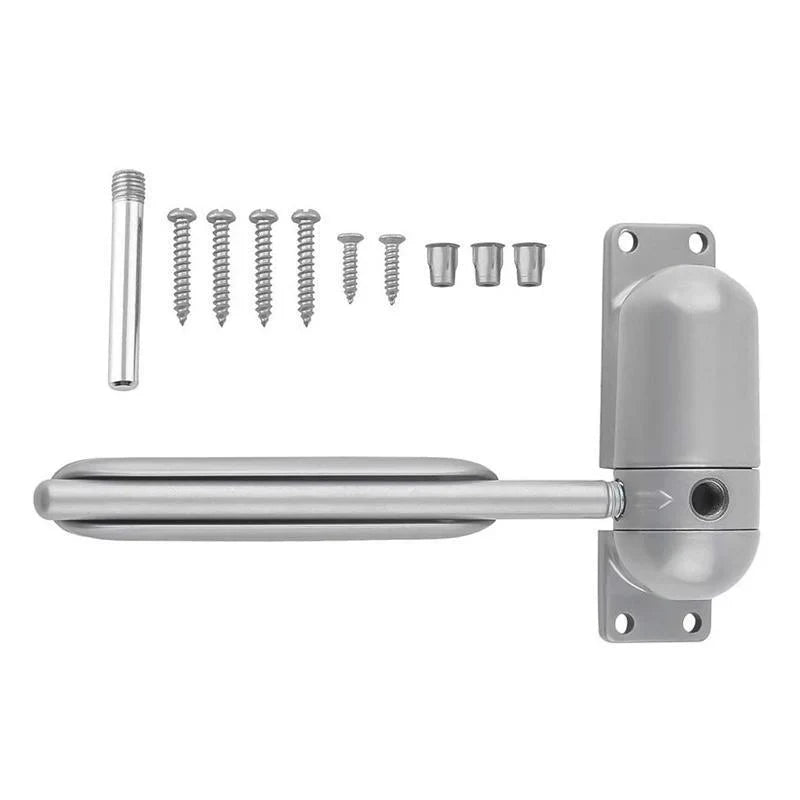 Automatic Door Closer | Quiet Cushioned Closing Mechanism | Reduces Drafts, Noise &amp; Energy Loss in Home Interiors