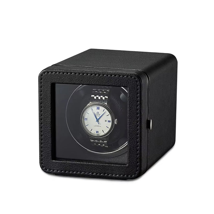 Automatic Watch Winder | 5 Rotation Modes | USB Type-C | Quiet Japanese Motor | PU Leather