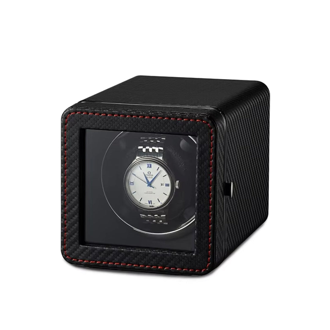 Automatic Watch Winder | 5 Rotation Modes | USB Type-C | Quiet Japanese Motor | PU Leather