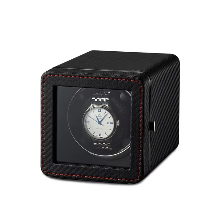Automatic Watch Winder | 5 Rotation Modes | USB Type-C | Quiet Japanese Motor | PU Leather