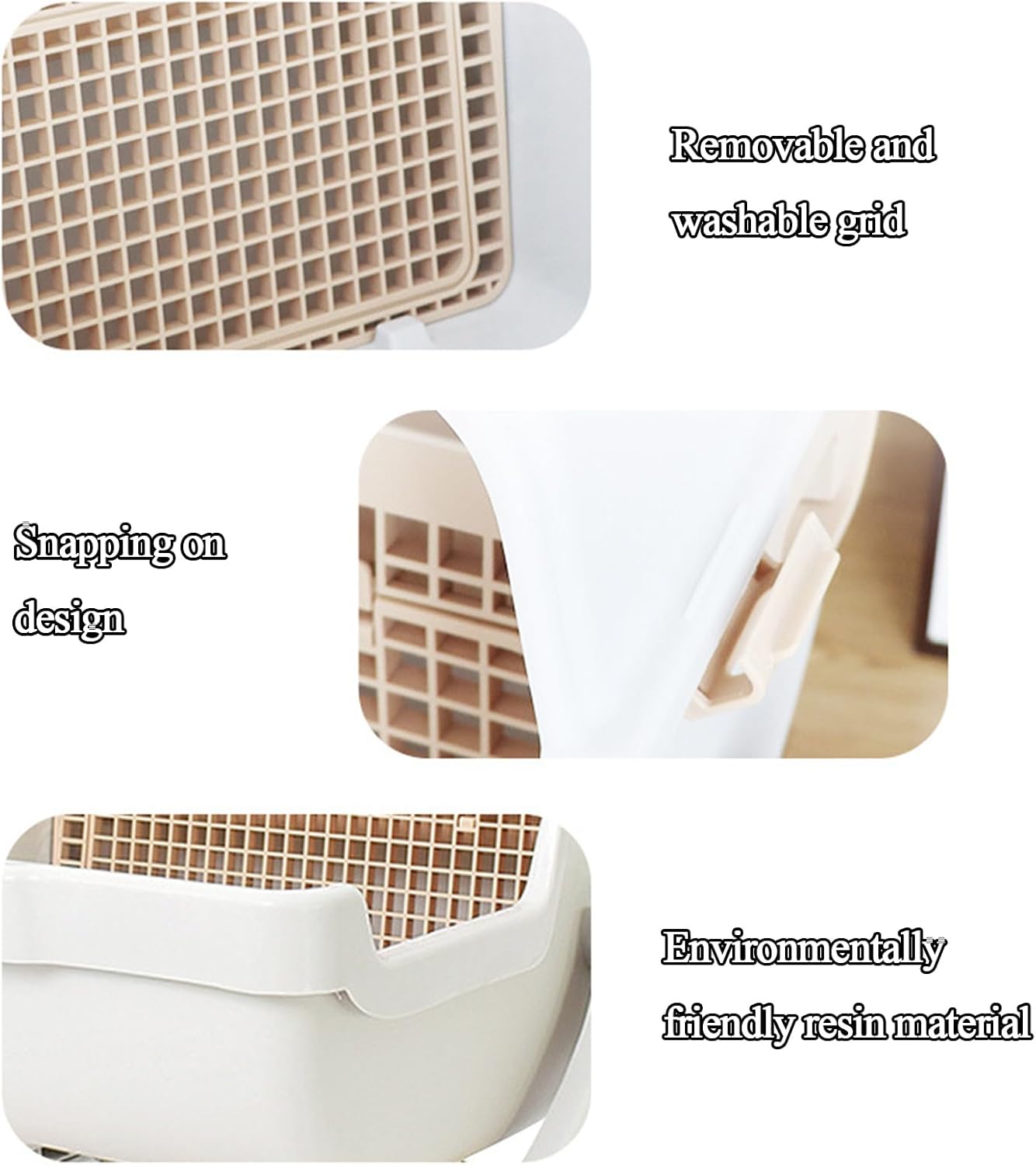 Automatic Cat Litter Box with Built-In Tipping Tray | Odourless Design for Easy Cleaning 5