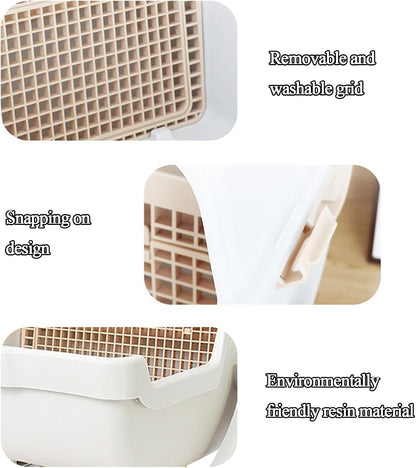 Automatic Cat Litter Box with Built-In Tipping Tray | Odourless Design for Easy Cleaning 5