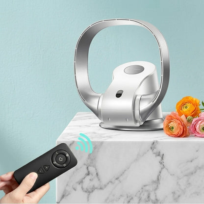 Bladeless Wall Fan | 10 Speeds | 35dB | Remote Control | 1–8hr Timer | Wall Mount & Tabletop