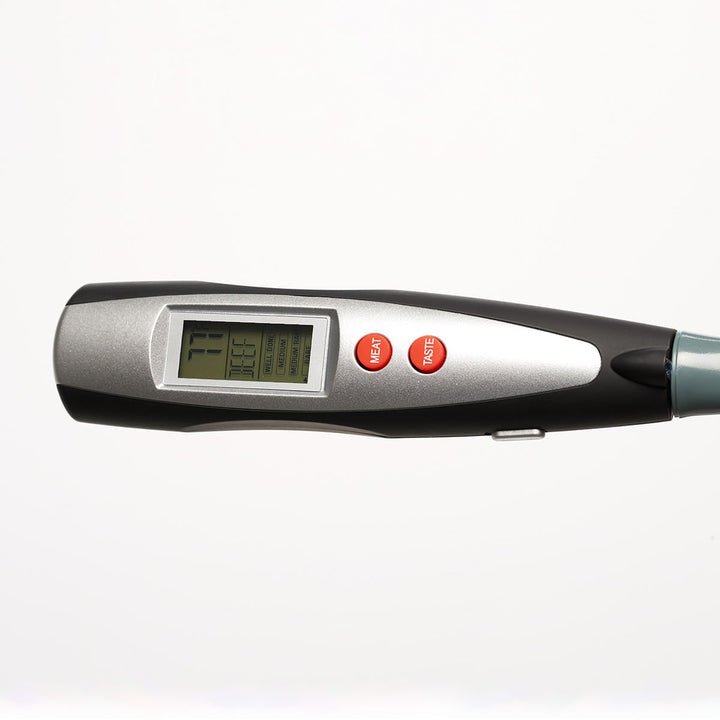 BBQ Fork Digital Thermometer | Backlit Screen, Twin Prongs