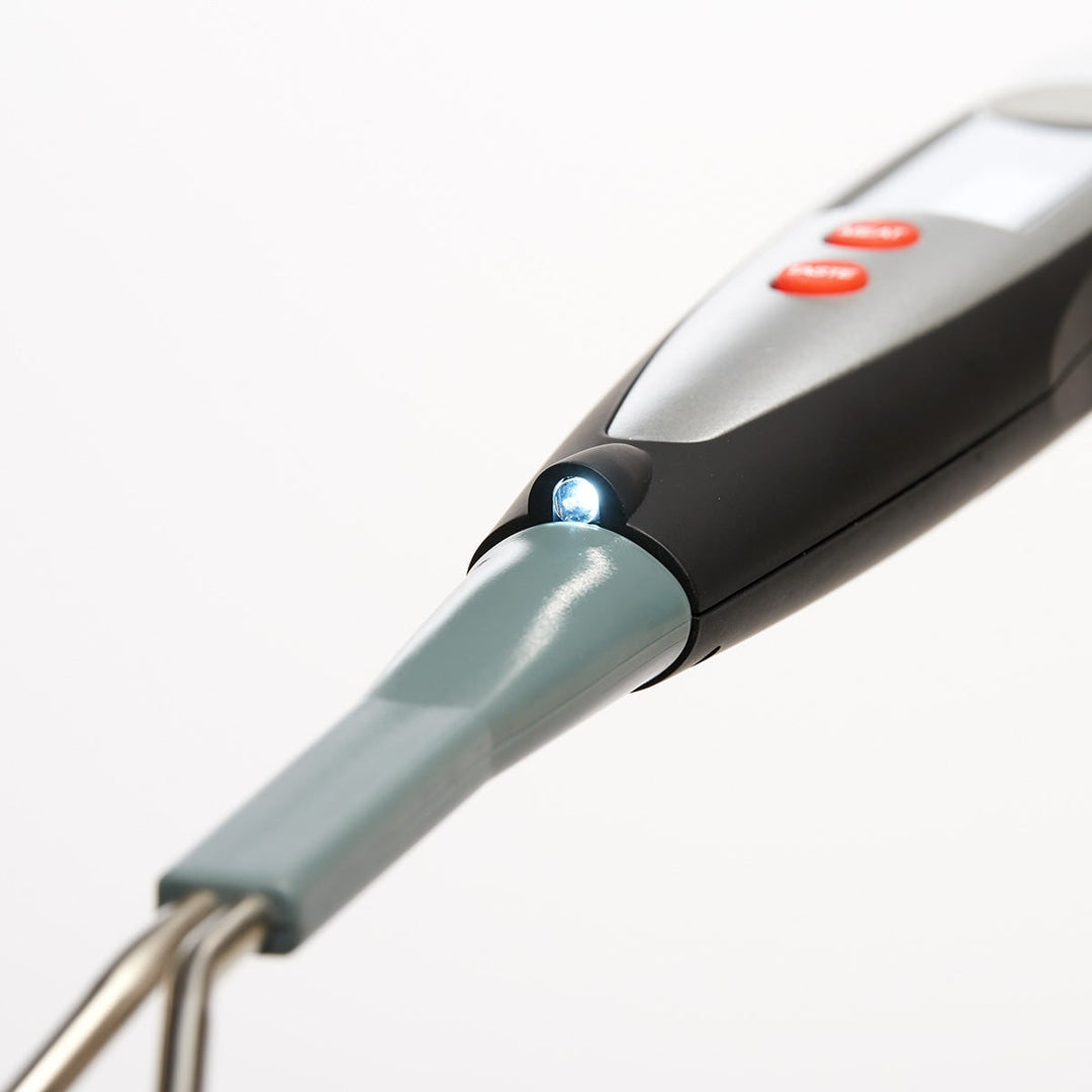BBQ Fork Digital Thermometer | Backlit Screen, Twin Prongs