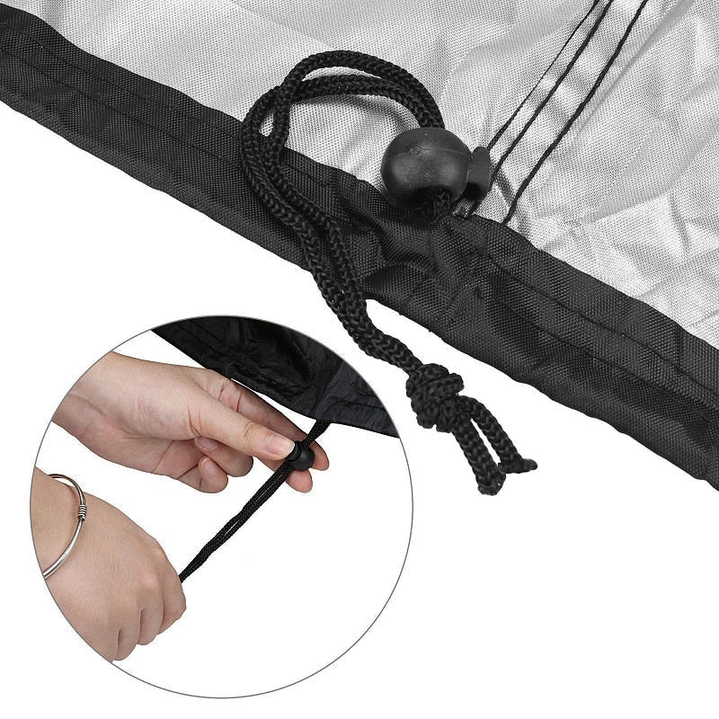 BBQ Waterproof Cover Outdoor | Domed Top, Drawcord Hem