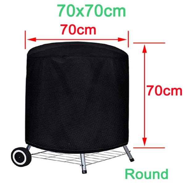 BBQ Waterproof Cover Outdoor | Domed Top, Drawcord Hem