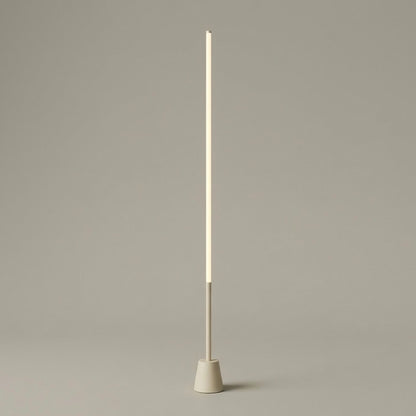 LED Floor Lamp | 24W | 360° Illumination | Remote Control | Dimmable | 180cm | Black & White