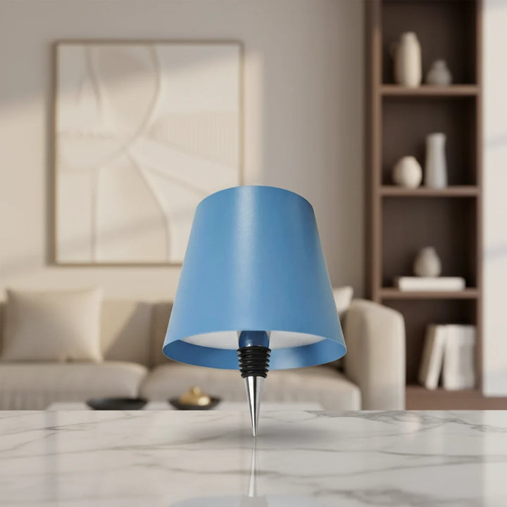 Bottle Table Lamp Iron | USB Rechargeable LED Cap with 3 Light Tones | Cordless Mood Lighting for Desk, Shelf &amp; Events 7