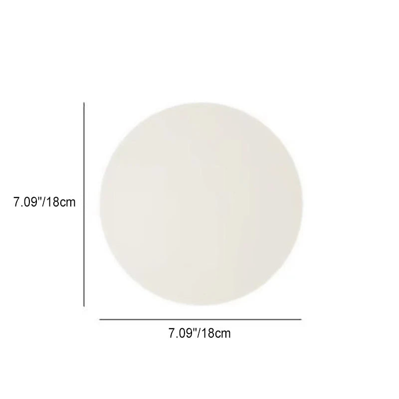 Glass Wall Lamp Round | Milk White G9 Sconce
