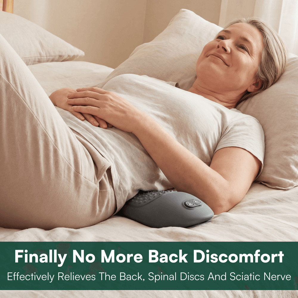 Back Massager with Adjustable Settings | Ergonomic Design | Overheat Protection | AC Powered
