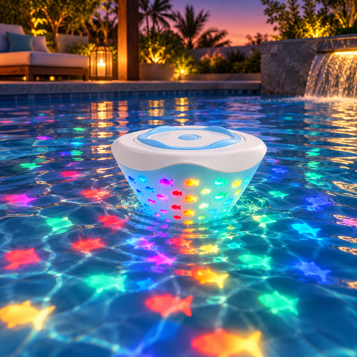 Rotating Bath Light Projector Water-Safe Night Lamp 2