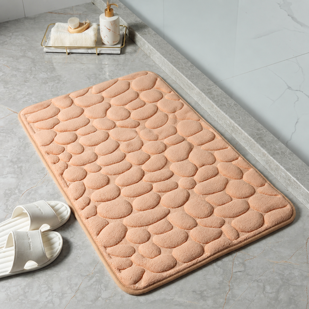 Bath mat with anti-slip coating in multiple colors 13