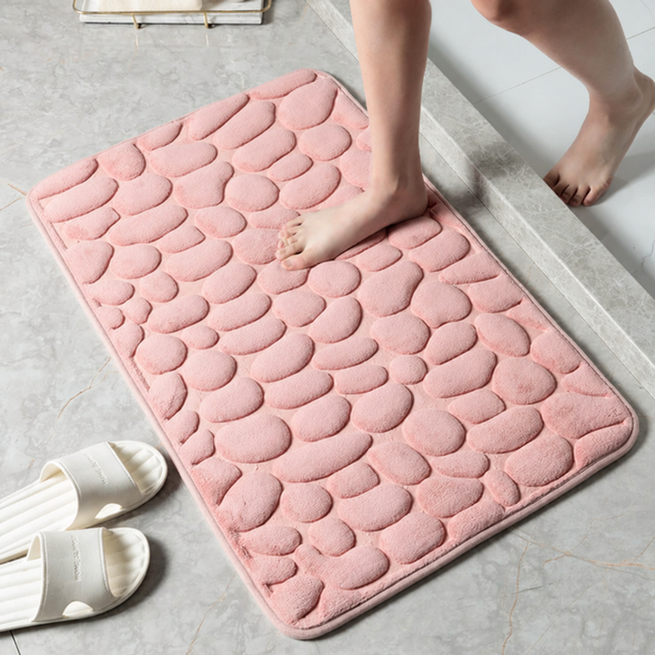 Bath mat with anti-slip coating in multiple colors 14