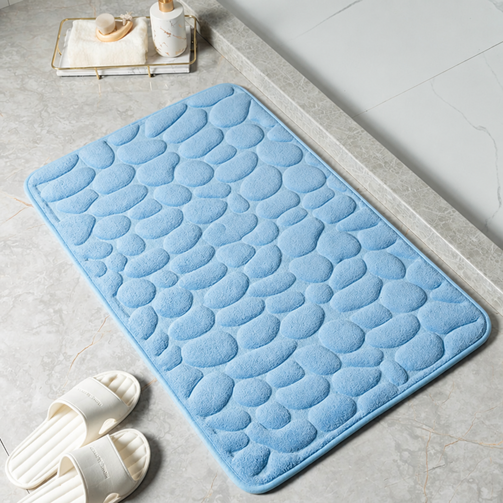 Bath mat with anti-slip coating in multiple colors 9
