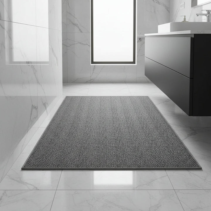 Bath mat with moisture absorption – modern &amp; easy to care for 0