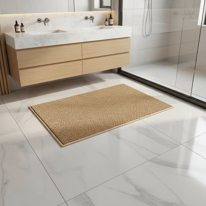 Bath mat with moisture absorption – modern &amp; easy to care for 3