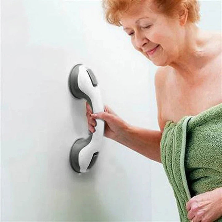 Bathroom Grab Bar | Suction Safety Handle, Non-Slip Grip
